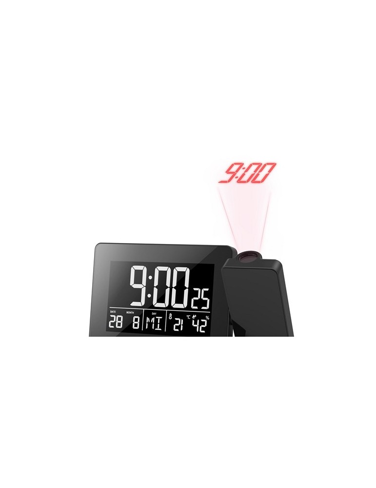 Réveil avec projecteur Hama Plus Charge