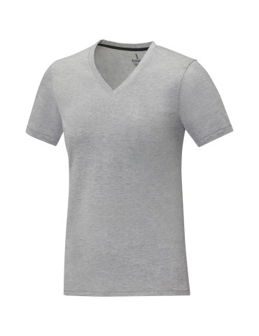T-shirt Somoto manches courtes col V femme