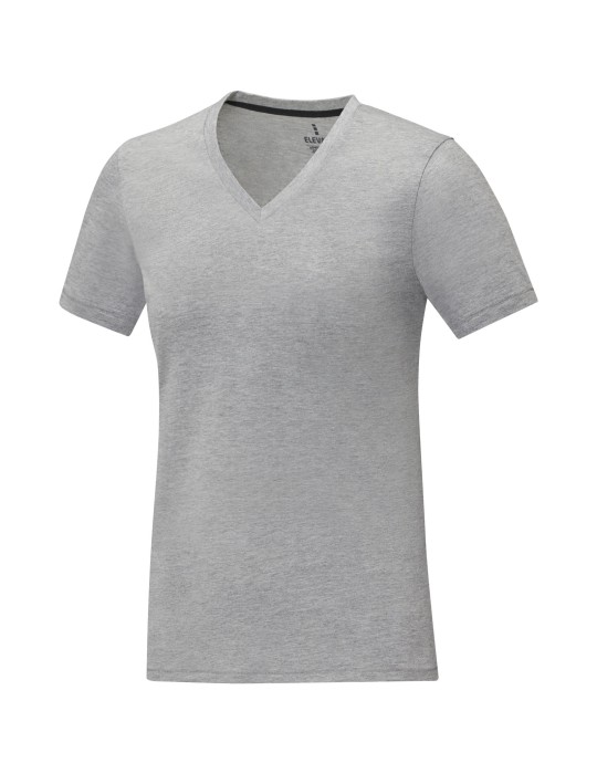 T-shirt Somoto manches courtes col V femme