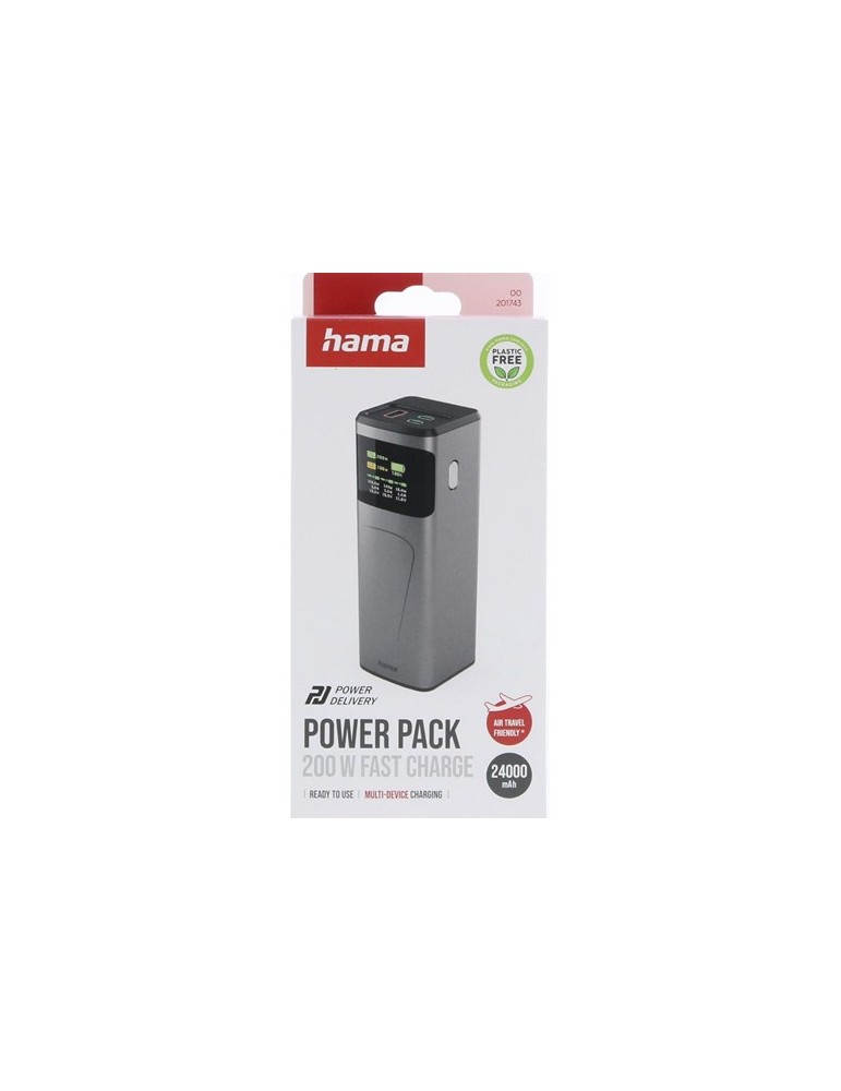 Power Bank 24000 mAh Hama High Power 200W