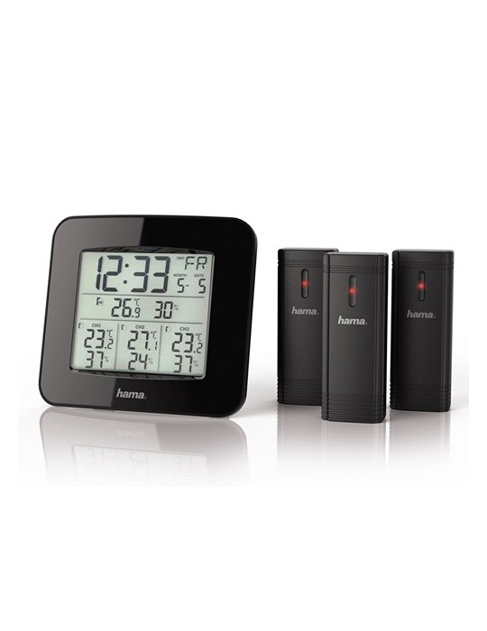 Station météo avec 3 capteurs Hama Trio