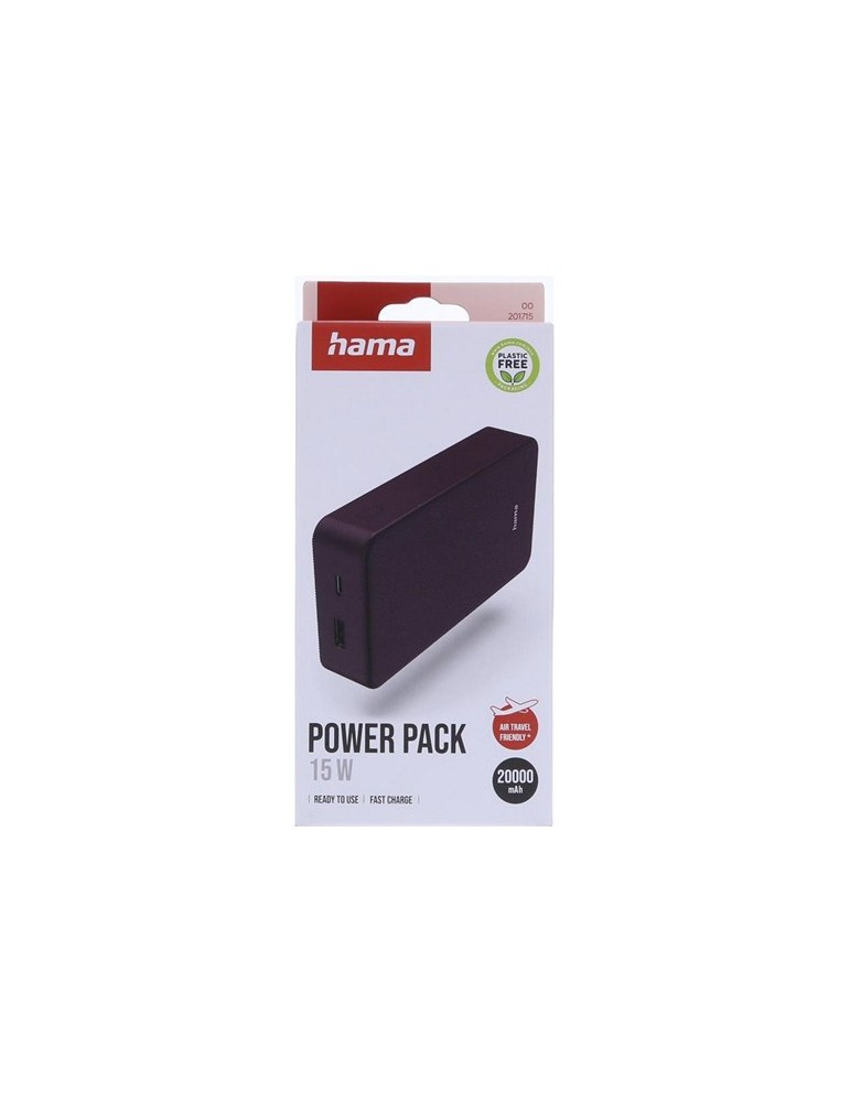 Power Bank 20000 mAh Hama Power Pack