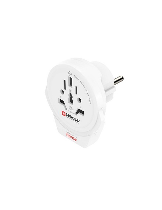 Adaptateur de voyage Skross for Hama USB