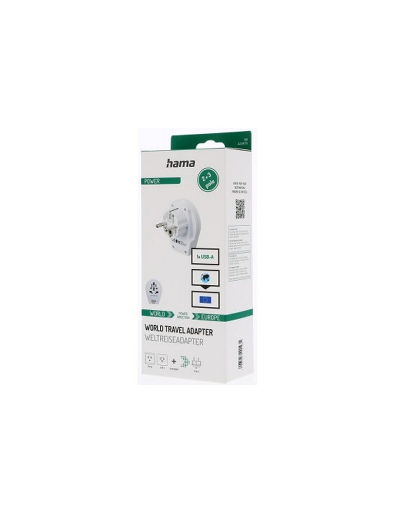Adaptateur de voyage Skross for Hama USB
