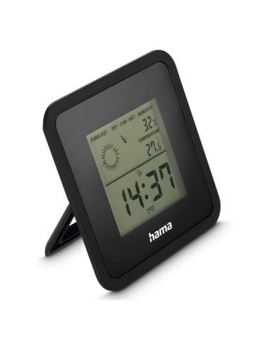 Thermomètre, hygromètre, horloge de bureau Hama Borneo