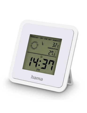 Thermomètre, hygromètre, horloge de bureau Hama Borneo 2