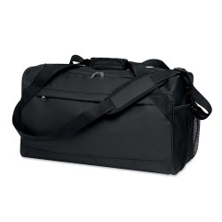 Sac de sport  personnalisé en RPET 600D TERRA + Matières : PET recyclé Couleurs : noir livraison express 24h 48h