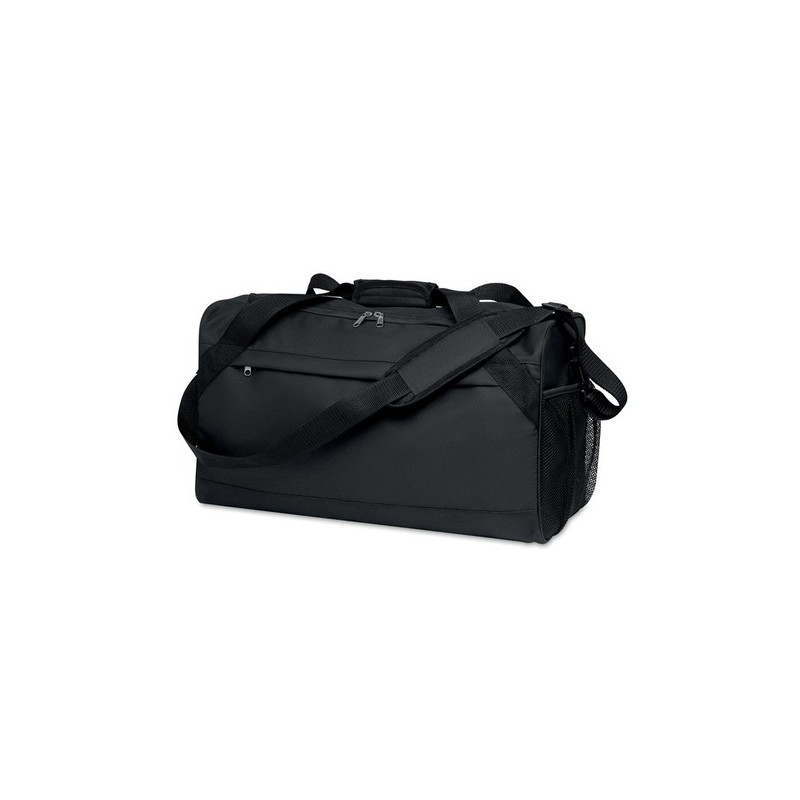 Sac de sport  personnalisé en RPET 600D TERRA + Matières : PET recyclé Couleurs : noir livraison express 24h 48h