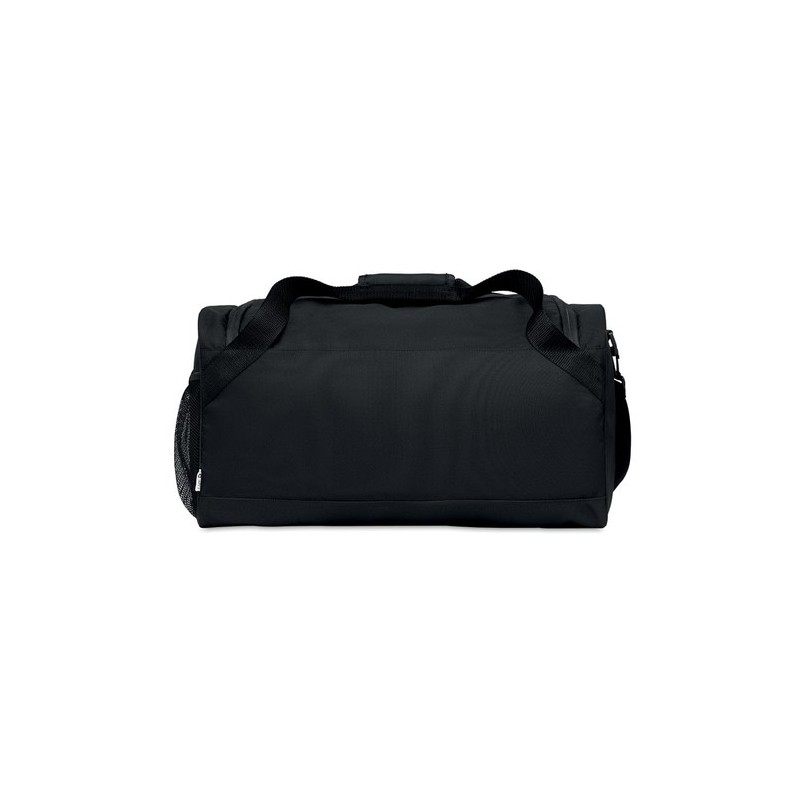 Sac de sport  personnalisé en RPET 600D TERRA + Matières : PET recyclé Couleurs : noir goodies entreprise design