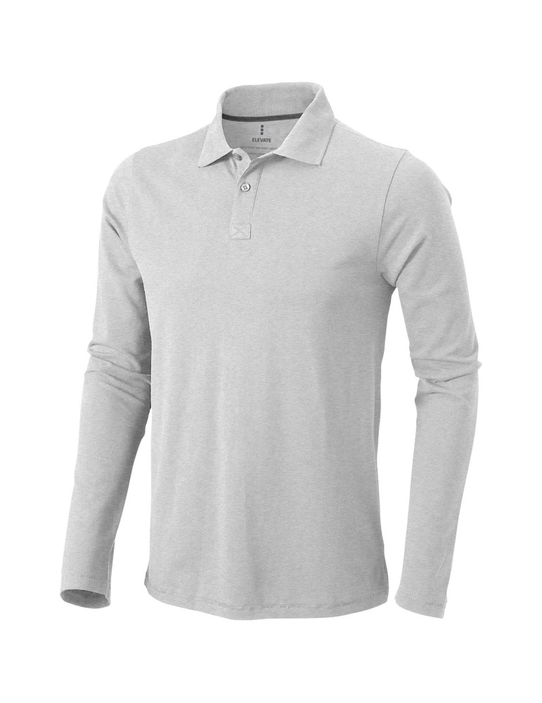 Polo manches longues homme de 180 g/m² Calgary