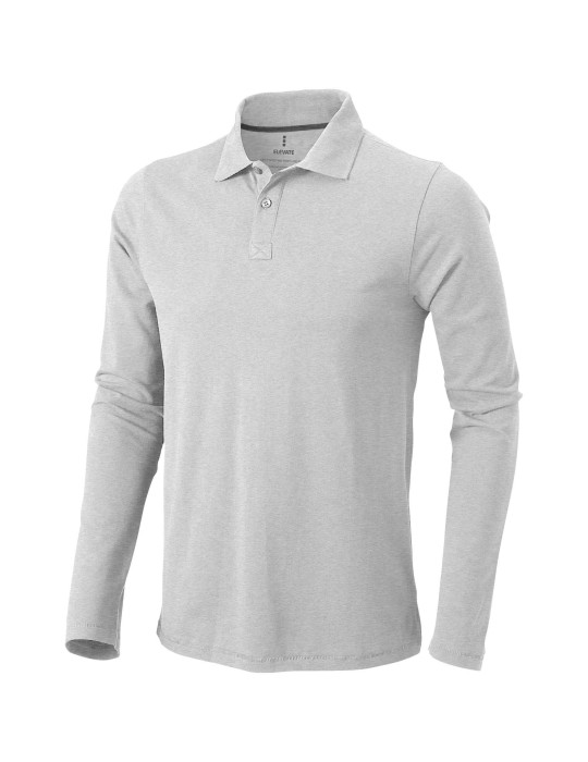 Polo manches longues homme de 180 g/m² Calgary