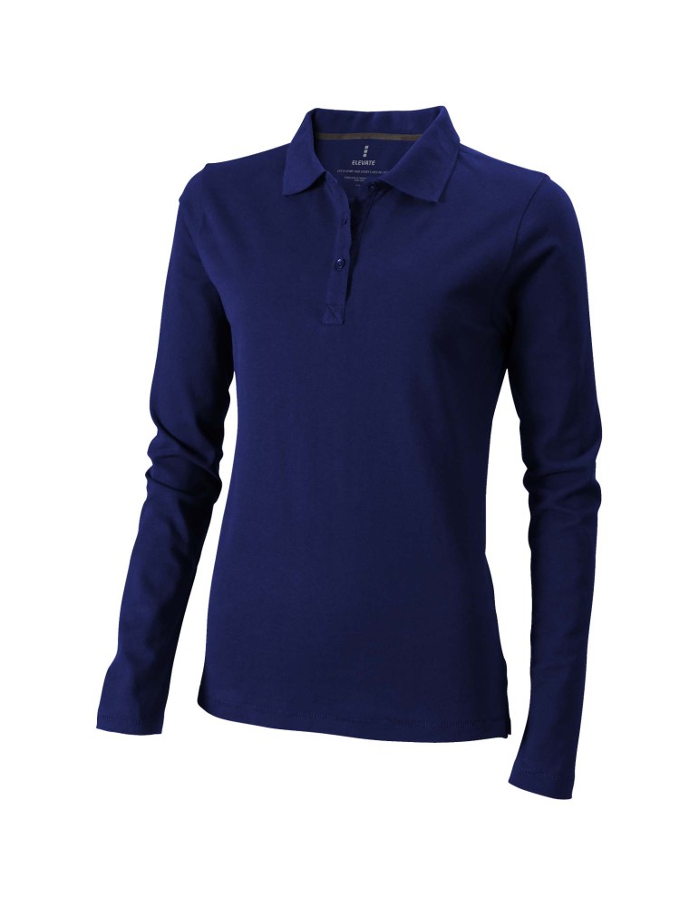 Polo manches longues femme de 180 g/m² Calgary