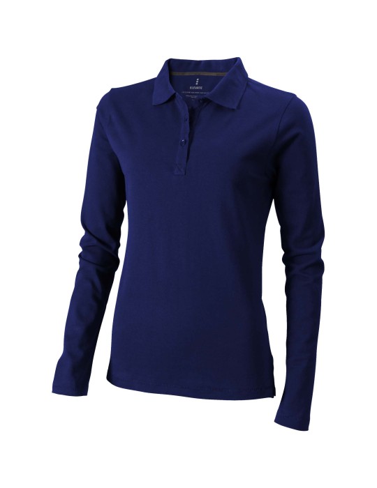 Polo manches longues femme de 180 g/m² Calgary