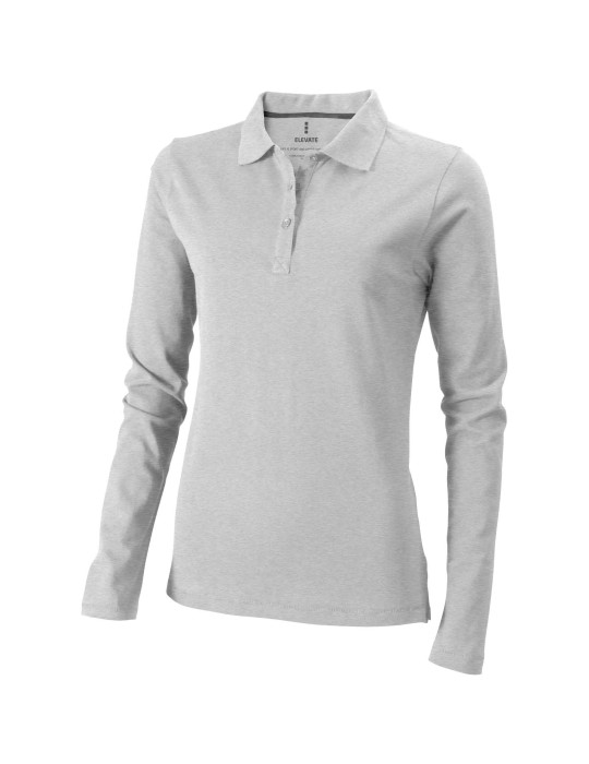 Polo manches longues femme de 180 g/m² Calgary