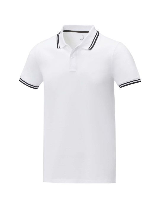 Polo tipping Amarago manches courtes de 200 g/m² homme
