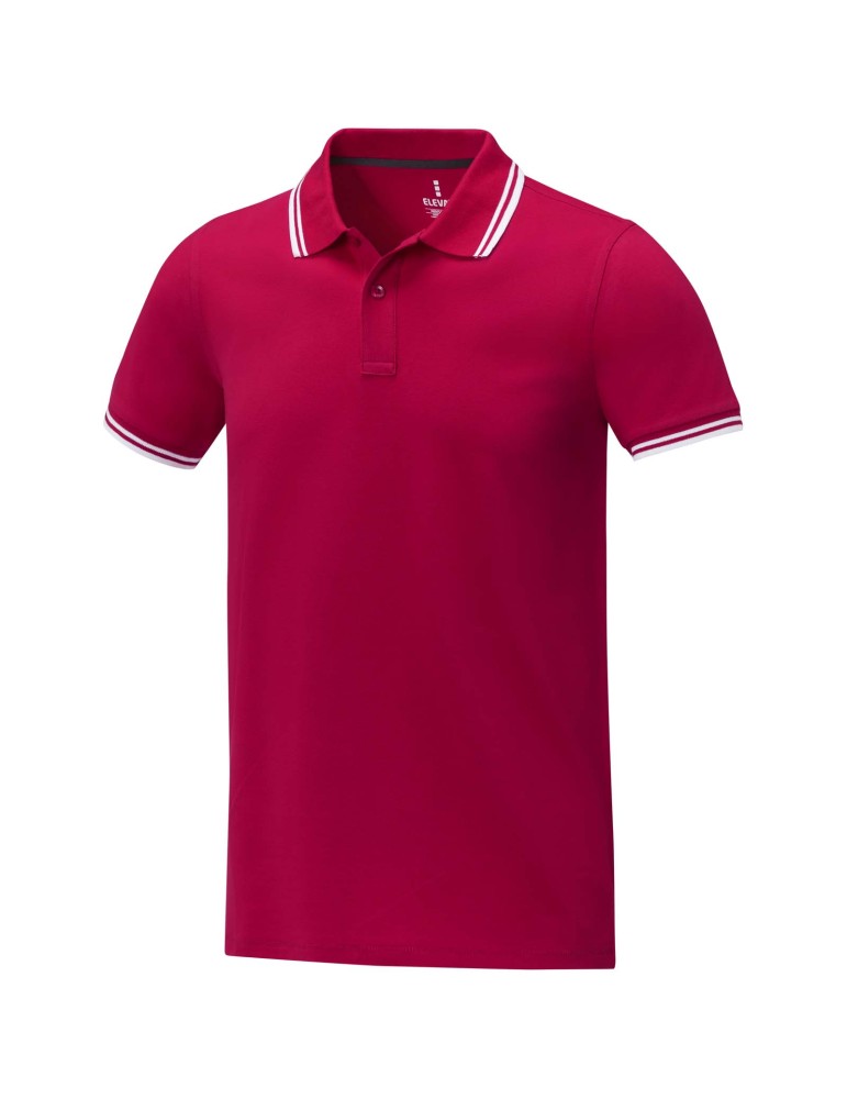 Polo tipping Amarago manches courtes de 200 g/m² homme