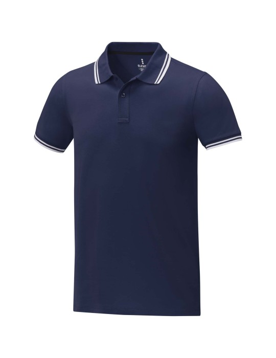 Polo tipping Amarago manches courtes de 200 g/m² homme