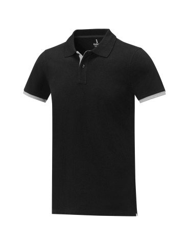 Polo de 200 g/m² Morgan manches courtes deux tons homme