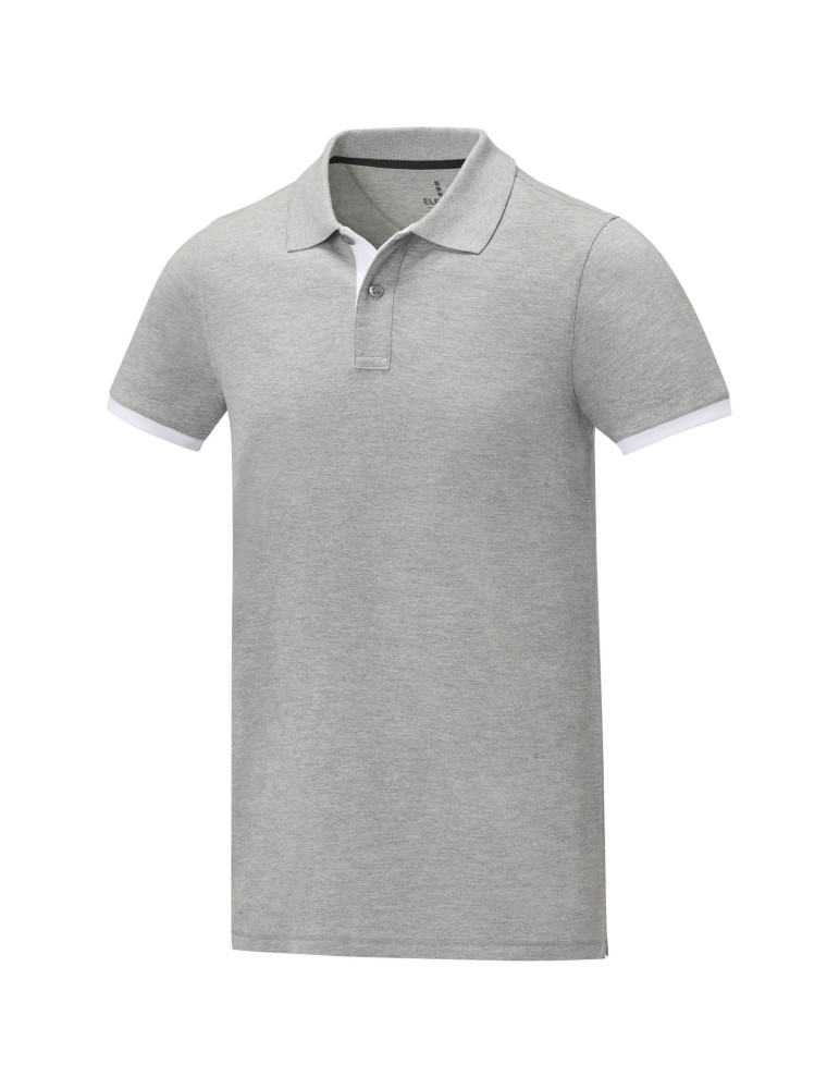 Polo de 200 g/m² Morgan manches courtes deux tons homme