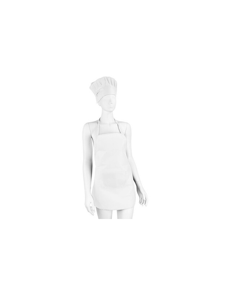 Set de cuisine, tablier de cuisine avec capuchon de cuisine, taille des enfants | Nedina
