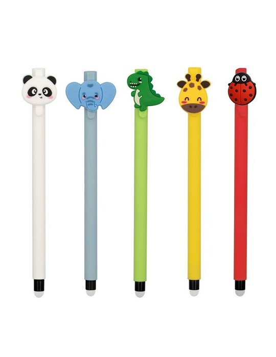 Stylo effaçable "animaux" | Amalda