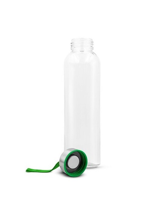 Bouteille en verre 500 ml avec ruban coloré | Viivi