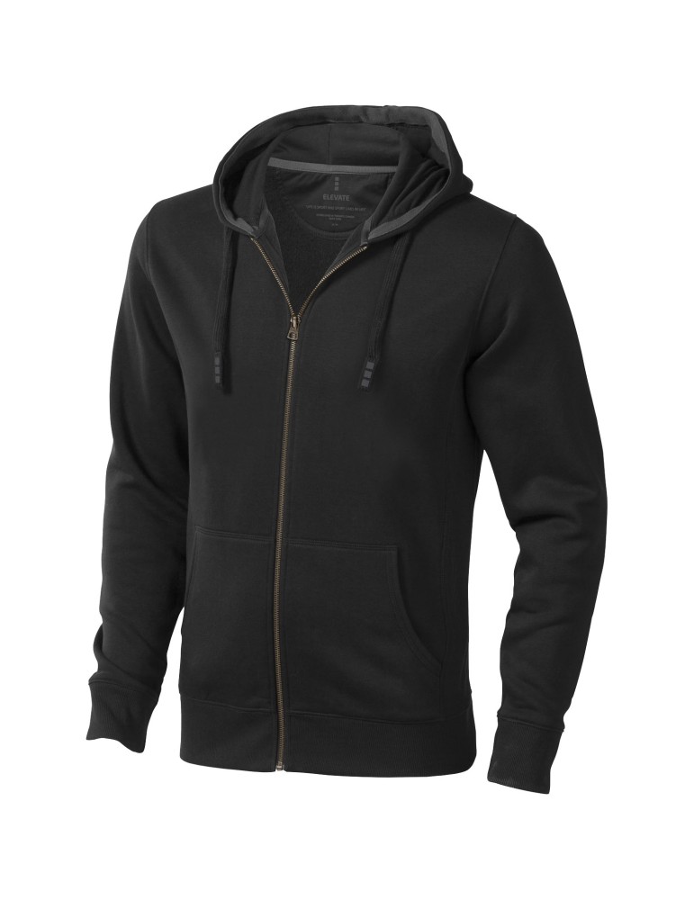 Sweat shirt à capuche full zip unisex de 300 g/m² Arora