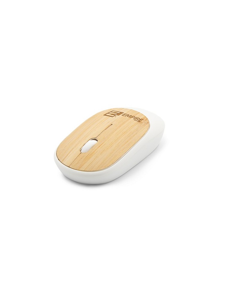 Souris d'ordinateur sans fil, détail bambou | Judith