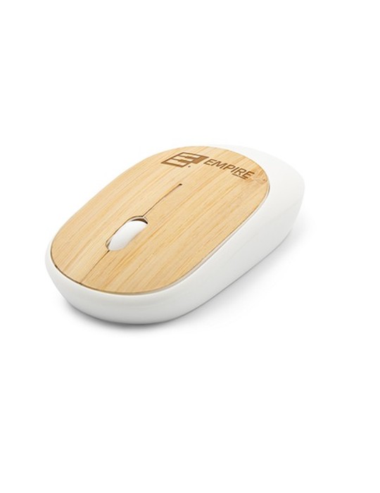 Souris d'ordinateur sans fil, détail bambou | Judith