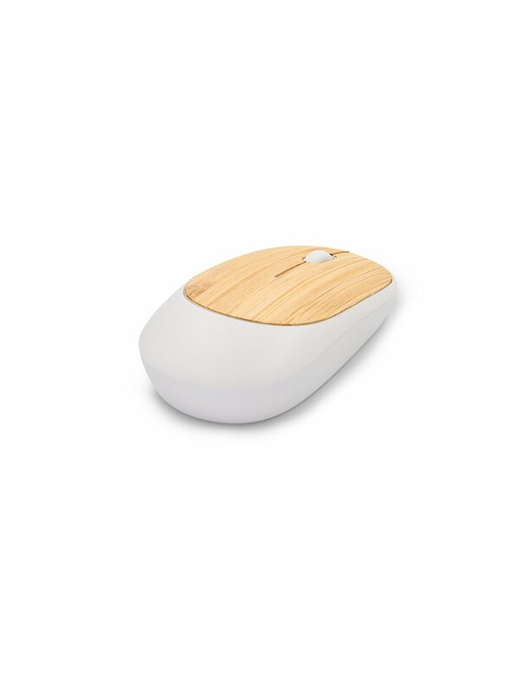 Souris d'ordinateur sans fil, détail bambou | Judith