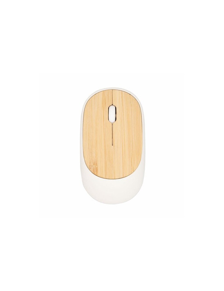 Souris d'ordinateur sans fil, détail bambou | Judith