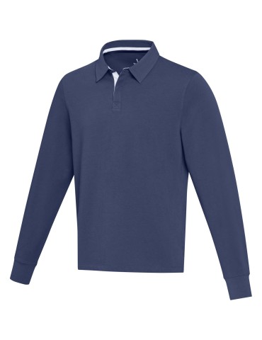 Sweatshirt de rugbyen coton organique Clyde unisexe