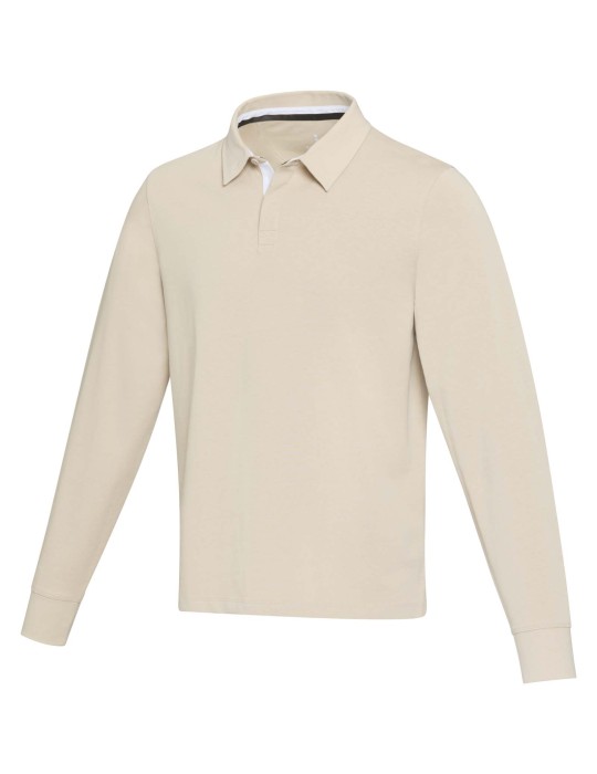 Sweatshirt de rugbyen coton organique Clyde unisexe