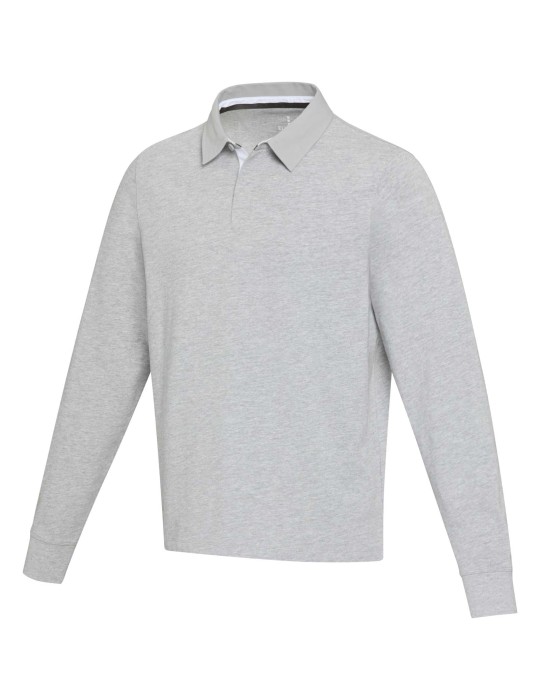 Sweatshirt de rugbyen coton organique Clyde unisexe