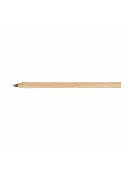 Stylo à bille en bois avec tige de section carrée | Arisoa