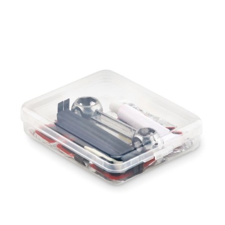 Kit de réparation personnalisé pour vélo - Outils pratiques et efficaces pas cher Matières : polypropylène (PP) Couleurs : trans