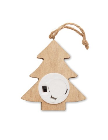 Sapin en Bois Élégant Personnalisé LULIE pour la Décoration de Noël pas cher 2