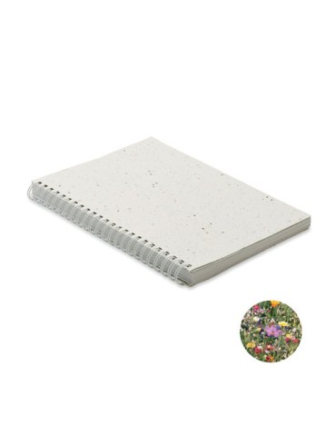 Carnet A5 et Pratique en Papier Semence Personnalisé pas cher