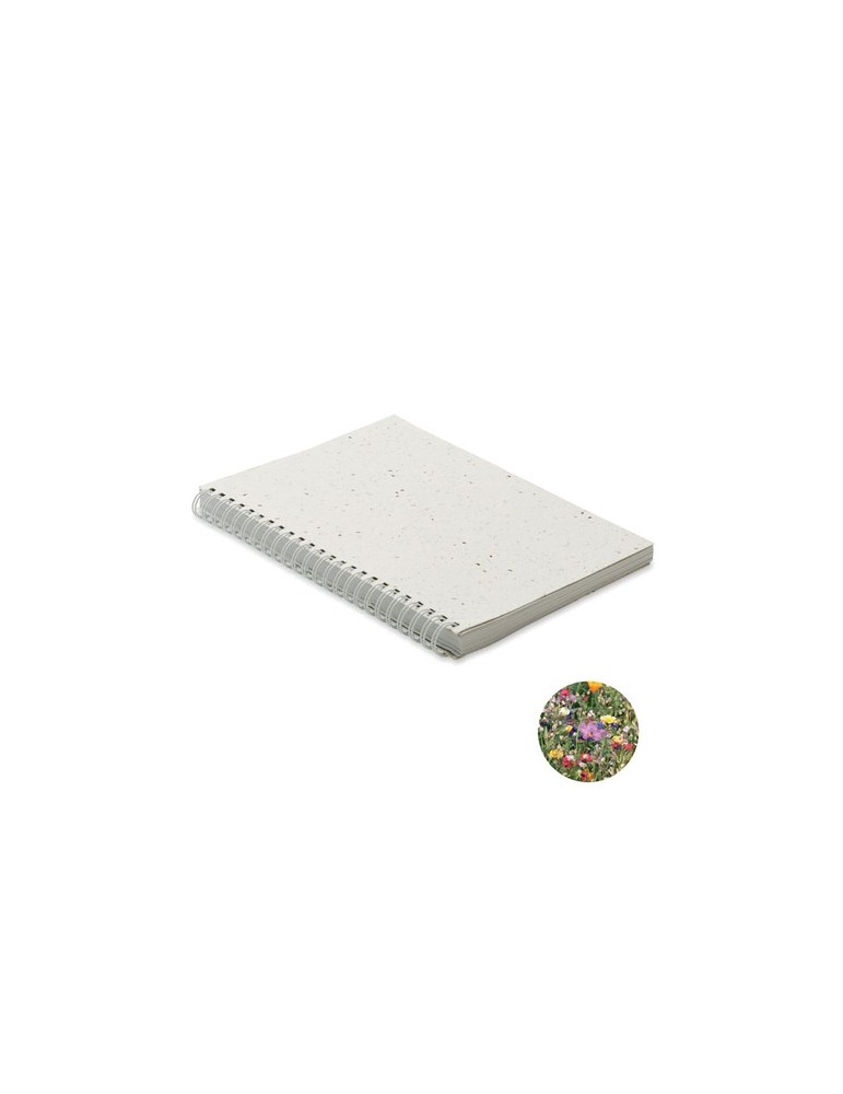 Carnet A5 et Pratique en Papier Semence Personnalisé pas cher