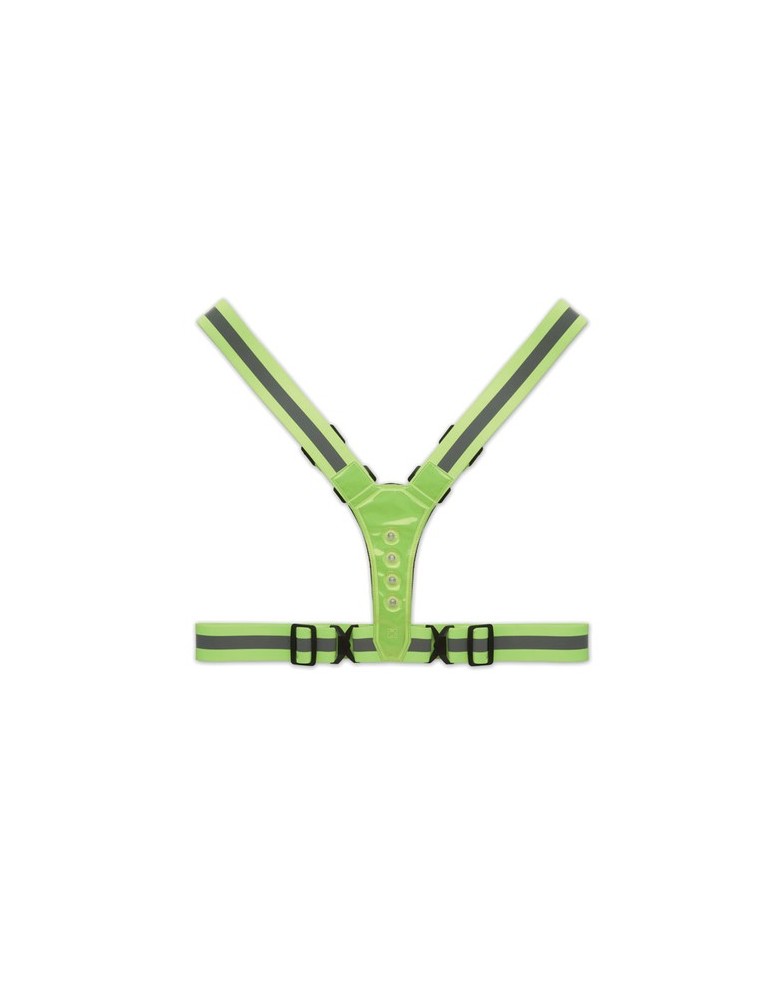 Bretelles de Sécurité Personnalisées LED pour Chantiers pas cher