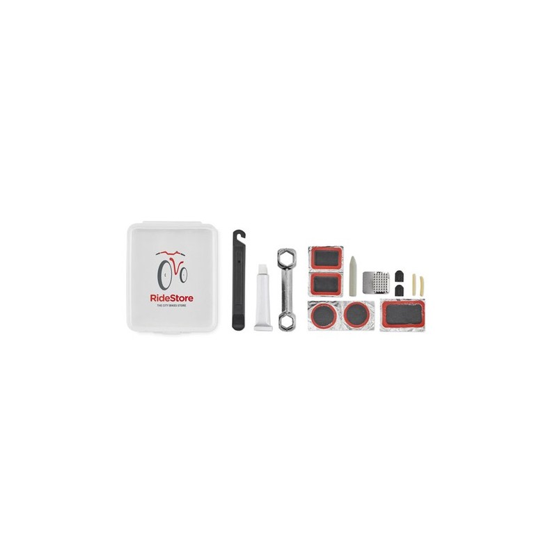 Kit de réparation personnalisé pour vélo - Outils pratiques et efficaces pas cher Matières : polypropylène (PP) Couleurs : trans