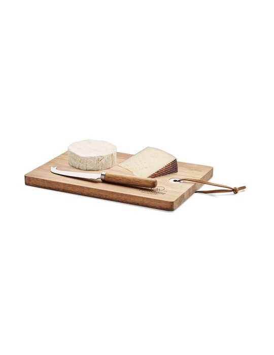 Plateau à Fromage en Acacia Personnalisé | Élégance et Praticité