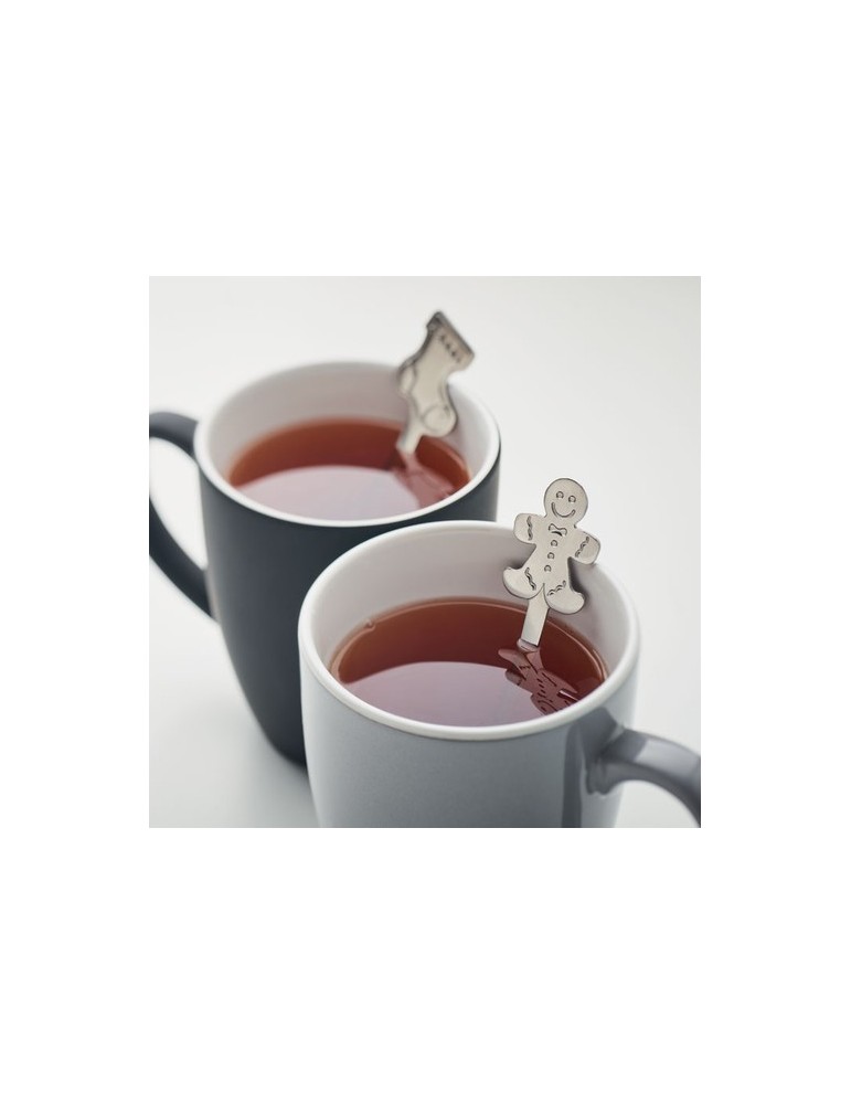 Cuillères à Thé de Noël Personnalisées | Set Pratique et Élégant