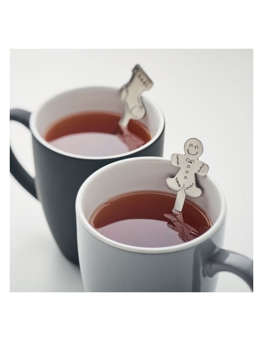 Cuillères à Thé de Noël Personnalisées | Set Pratique et Élégant