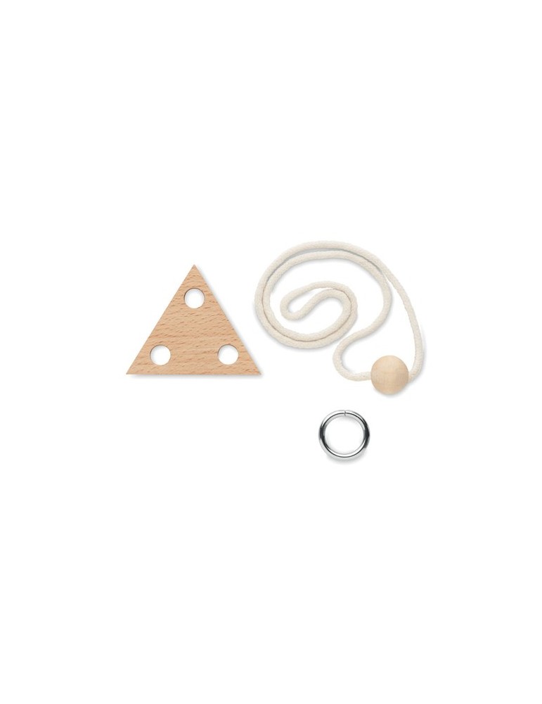 Casse-tête Triangle en Bois Personnalisé | NERVE