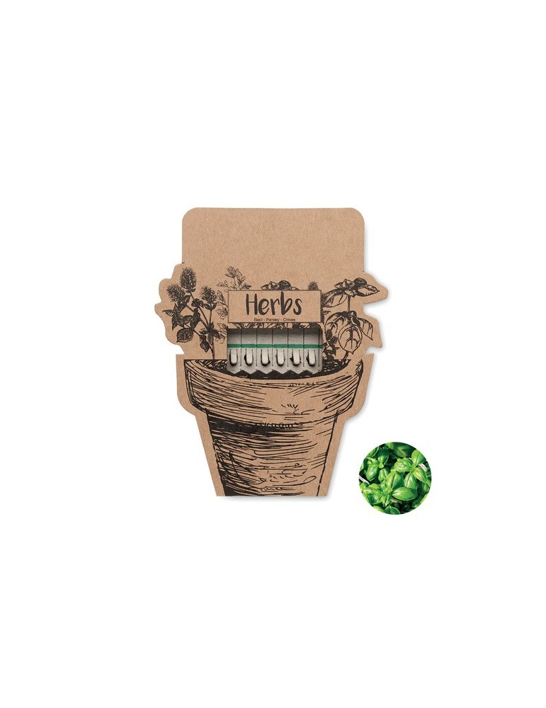 Bâtons de graines d'herbes aromatiques - Personnalisée pas cher LEYTI