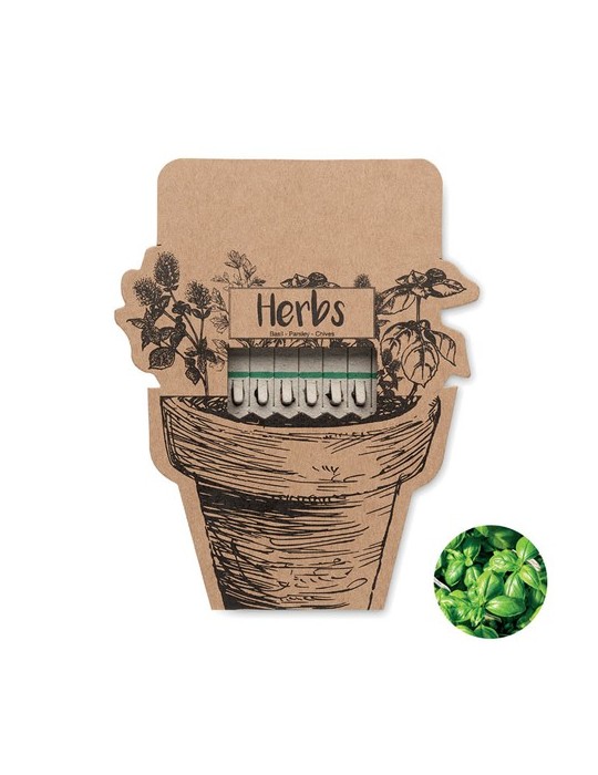 Bâtons de graines d'herbes aromatiques - Personnalisée pas cher LEYTI