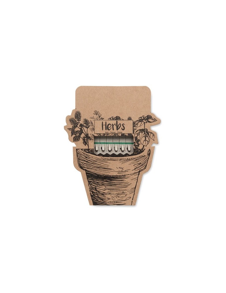Bâtons de graines d'herbes aromatiques - Personnalisée pas cher LEYTI