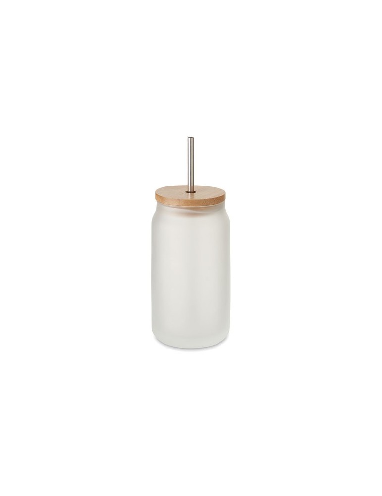 Pot Mason Sublimation 400 ml - Cadeau d'Entreprise Personnalisé