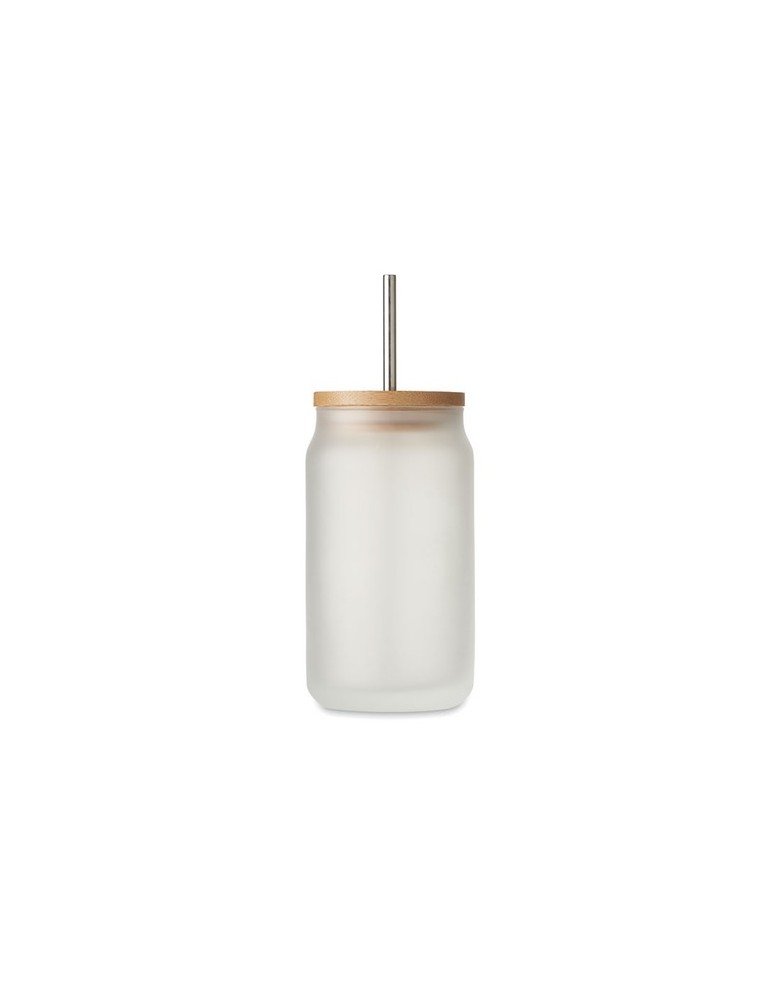 Pot Mason Sublimation 400 ml - Cadeau d'Entreprise Personnalisé